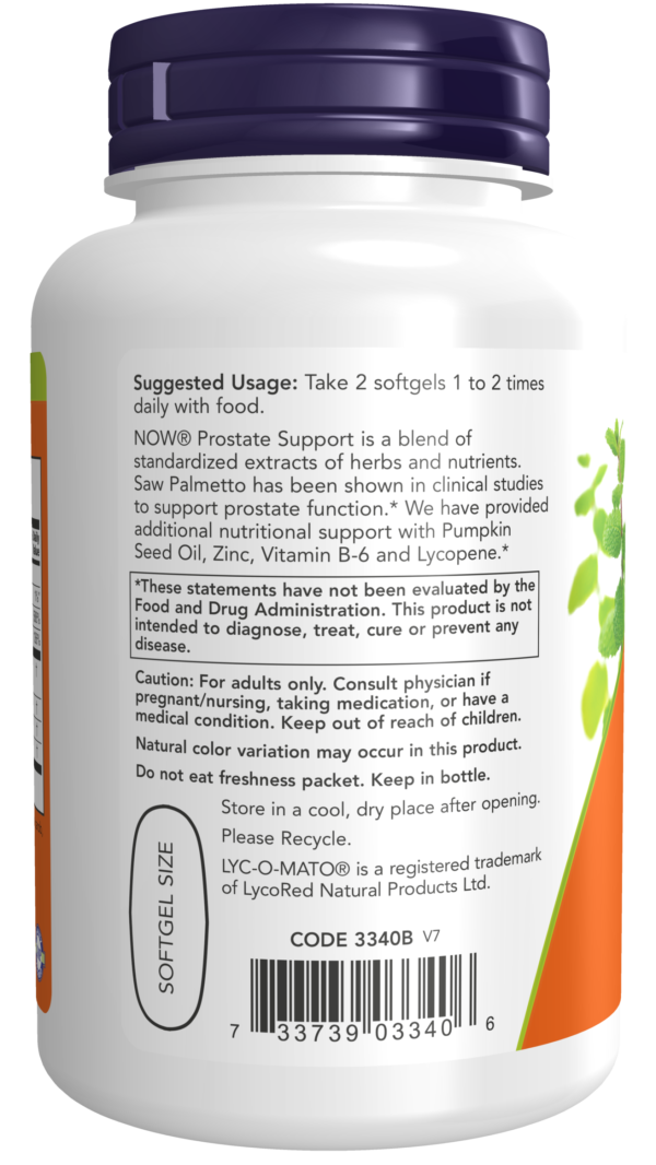 Prostate Support - 90 Softgels - Image 3