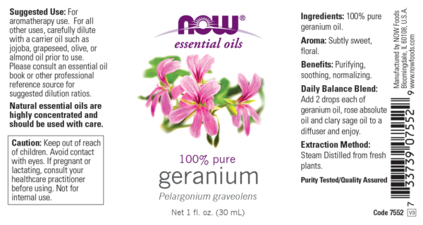 Geranium Oil - 1 fl. oz. - Image 2