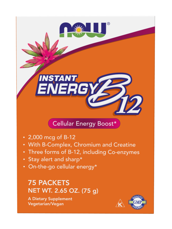 Instant Energy B-12 (2,000 mcg of B-12 per packet) - 75 Packets