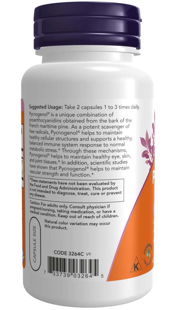 Pycnogenol® 30 mg - 60 Veg Capsules - Image 3
