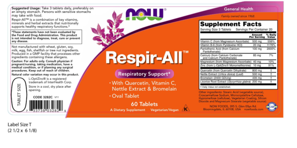 Respir-All™ - 60 Tablets - Image 2