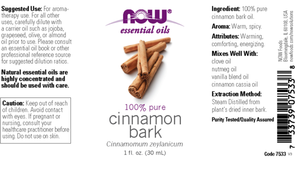 Cinnamon Bark Oil - 1 fl. oz. - Image 2