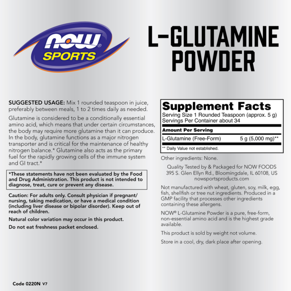 L-Glutamine Powder - 6 oz. - Image 2