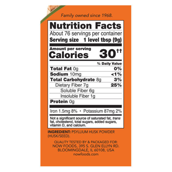 Psyllium Husk Powder - 24 oz. - Image 2