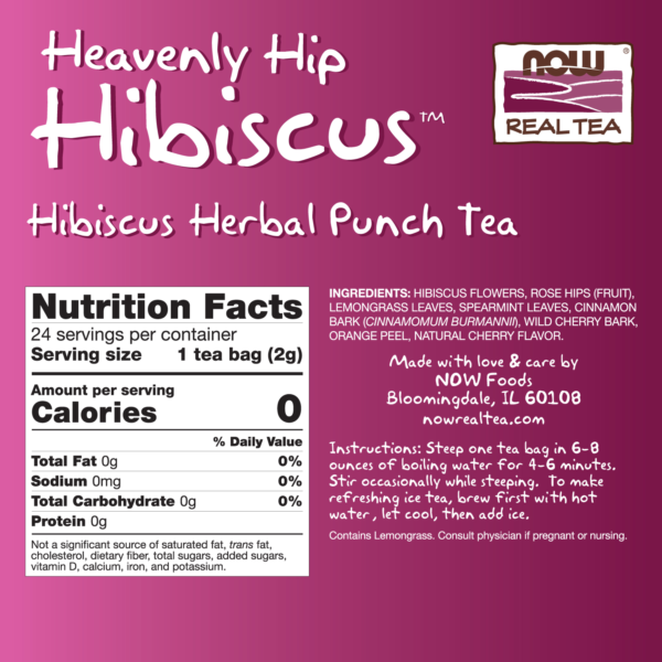 Heavenly Hip Hibiscus™ Tea - 24 Tea Bags - Image 2