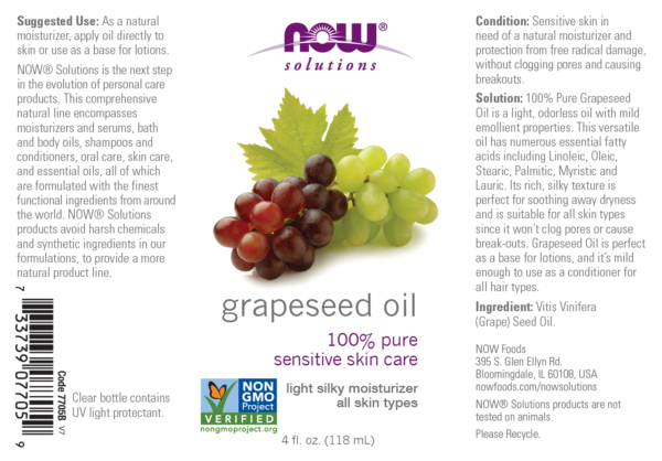 Grapeseed Oil - 4 fl. oz. - Image 2
