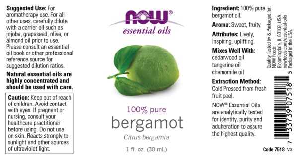 Bergamot Oil - 1 fl. oz. - Image 2